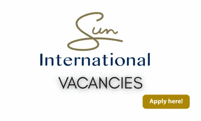 sun international vacancies